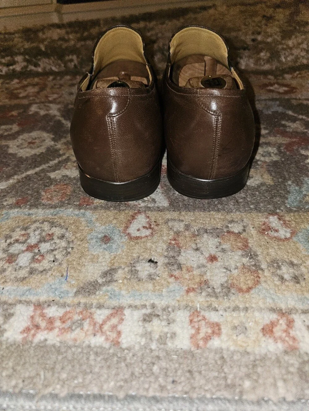 BALLY 'Thor' Beautiful Rich Brown Dress Slipons Size 11.5D Good Pre-owned!